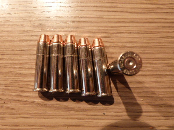dekomunition .357 Magnum FMJ Nickelhülse 1Stück