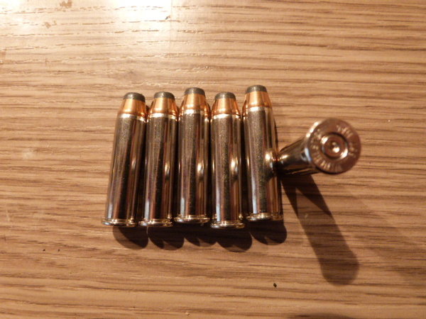 dekomunition .357 Magnum TLM Nickelhülse 1Stück